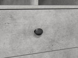Desk with Drawer with Shelf with Storage 2 pcs Concrete Grey 3337348
