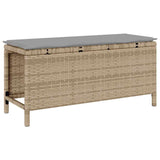 Garden Dining Set Beige Poly Rattan 42007909