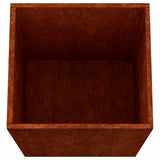 Planter 52x48x75 cm Corten Steel 821555