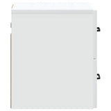 Wall-Mounted Bedside Cabinet 2 pcs White 34.5 x 33 x 40 cm 898976