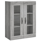 Highboard Grey Sonoma 69.5x34x180 cm Engineered Wood 3198567