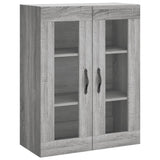 Highboard Grey Sonoma 69.5x34x180 cm Engineered Wood 3198567