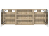 Bathroom Cabinet Set 3 pcs 100 x 10.5 x 50 cm Engineered wood 3403682