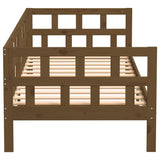 Day Bed without Mattress Honey Brown Solid Wood Pine 80x200 cm 820215