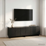 TV Stand 140 x 34.5 x 40 cm Black Engineered Wood 8011577