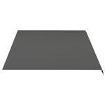 ZNTS Replacement Fabric for Awning Anthracite 5x3.5 m 311952