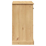 Sideboard with Drawers VIGO 113x40x75 cm Solid Wood Pine 353190