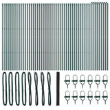 Ground Fix Welded Wire Fence 100 x 1.5 m 3352897