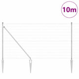 Welded Wire Fence with Spikes 10 x 1.4 m 3350737