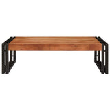Bathroom Shelf for Brown 80 x 50 x 23 cm Solid Acacia Wood 4102758