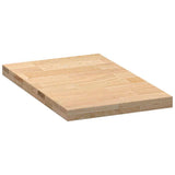 Kitchen Worktop 40x63.5x4 cm Solid Wood Oak Rectangular 4009001