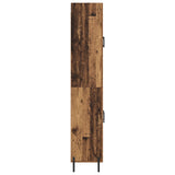 Highboard Old Wood 69.5 x 34 x 180 cm Engineered Wood 3415677