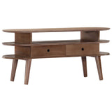 TV Cabinet 110x35x50 cm Solid Acacia Wood 282874