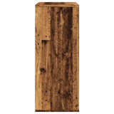 Wall Cabinet Old Wood 80x33x80 cm Engineered Wood 857087