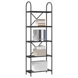 Bookshelf Black Oak 60 x 30 x 183 cm Engineered wood 879905