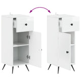 Bathroom Storage Cainet BREDA High Gloss White 30 x 31 x 80 cm 897489