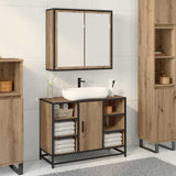 Wall Shelf with Shelf Wall-mounted Artisan Oak 65 x 20 x 60 cm 883609