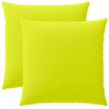 Cushion with Pillow HEERLEN 2 pcs Bright Green Polyester 928416