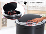 50L Sensor Bin for Kitchen Waste Automatic Dustbin Motion Detection Dustbin Stainless Steel Rubbish T3398P344549