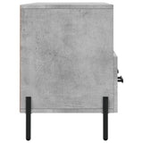 TV Cabinet Concrete Grey 102x36x50 cm Engineered Wood 829048