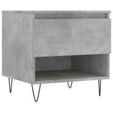 Coffee Tables 2 pcs Concrete Grey 50x46x50 cm Engineered Wood 830917