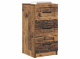 Drawer Cabinet Old Wood 33 x 34.5 x 87 cm Engineered Wood 895773