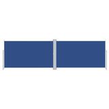 Retractable Side Awning Blue 180x600 cm 318004