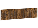 Wall-Mounted Headboard ALKMAAR Smoked Oak Engineered Wood 896290