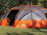 Dome Tent with Roof Grey and Orange 475 x 475 x 235 cm Taffeta 42000995