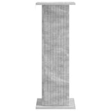 Plant Stand 2 pcs Concrete Grey 30.5 x 30 x 80.5 cm 899769