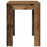 Dining Table Old Wood 120x60x76 cm Engineered Wood 855840