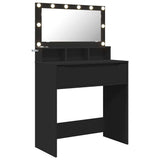 Bedroom Dressing Tables with Drawer Black 80 x 39.6 x 135 cm 888968