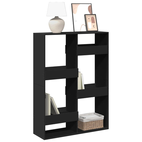 Bookcase Black 100x33x135 cm Engineered Wood 3309385