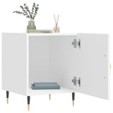 Bedside Cabinets 2 pcs White 40x40x50 cm Engineered Wood 827517