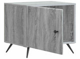 Bedside Cabinet 2 pcs Grey Sonoma 43 x 34.5 x 50 cm 895498