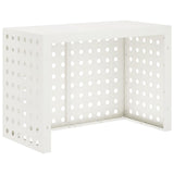 Air Conditioner Cover White 100 x 50 x 70 cm Steel 8014130