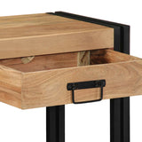 Console Table Brown 90 x 33 x 75 cm Solid Acacia Wood 4102737