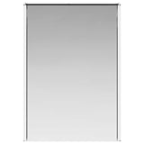 Bathroom Mirror Cabinet Black Oak 43 x 11.5 x 60.5 cm 889224