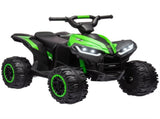 12V Ride-On Quad Bike, with Music, Horn, LED Lights, for Ages 3-5 Years, Green T3398P348325