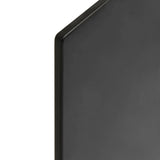 Table Top 4 pcs Black Glass 3429878