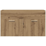 Bathroom Sink Cabinet Artisan Oak 80x38.5x46 cm Engineered Wood 856212