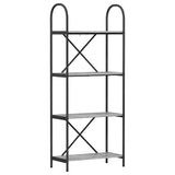 Bookshelf Grey Sonoma 60 x 30 x 146 cm Engineered wood 879914