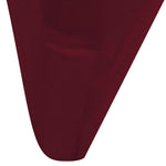 100 pcs Stretch Chair Covers Bordeaux 274767
