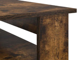 Coffee Table Smoked Oak 64 x 54 x 44 cm Engineered Wood 8000144