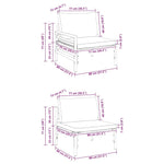 Garden Sofa Set Anthracite Steel 3378984