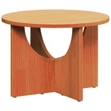 Coffee Table Wax Brown 50 x 50 x 35 cm Solid pine wood 873531