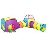 Children Play Tent with 250 Balls Multicolour 190x264x90 cm 3107754