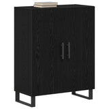 Sideboard Black Oak 69.5 x 34 x 90 cm Engineered Wood 862875
