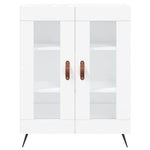 Highboard White 69.5x34x180 cm Engineered Wood 3199593