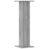 Plant Stands 2 pcs Grey Sonoma 30x30x95 cm Engineered Wood 3307878